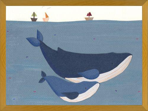 Cuadro Ballenas