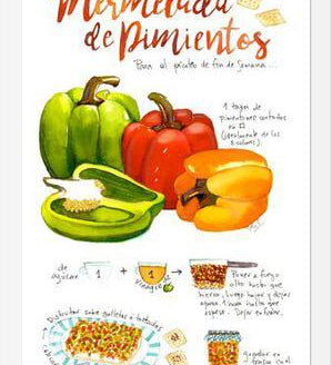 Cuadro Mermelada de Pimientos
