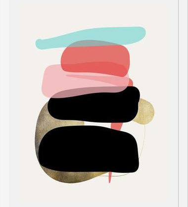 Cuadro Modern minimal forms 1