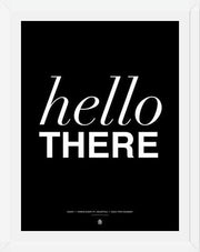Cuadro Hello There Black