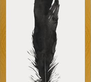 Cuadro Pluma Acuarela 1
