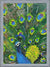 Cuadro blue peacock