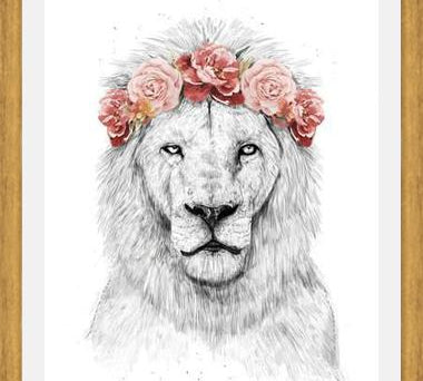 Cuadro Festival Lion
