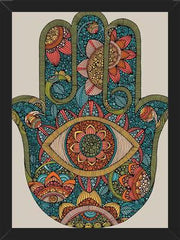Cuadro Hamsa