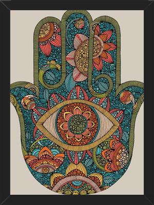 Cuadro Hamsa
