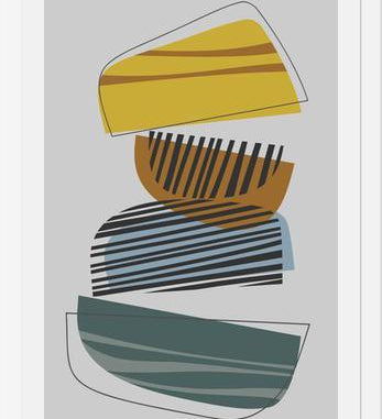 Cuadro Abstract Composition 1073