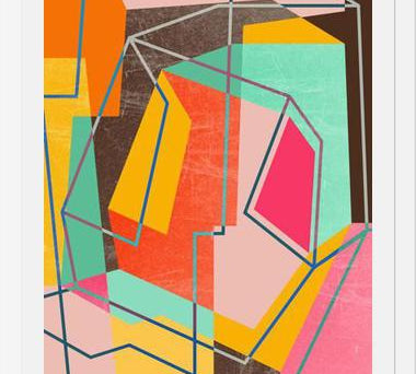Cuadro ColorBlock VIII