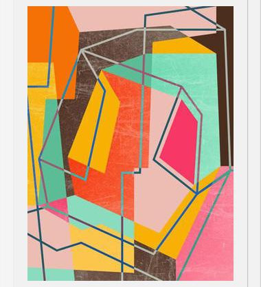 Cuadro ColorBlock VIII
