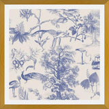 Cuadro Vintage Nature Blue