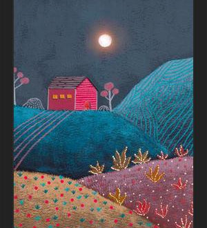 Cuadro Midnight landscape III