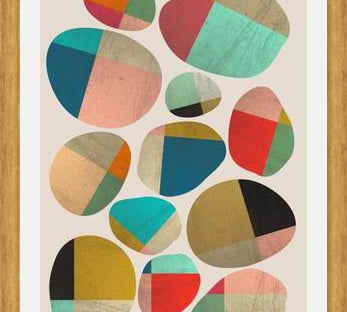Enmarcado Playful Stones