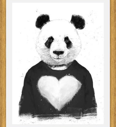 Cuadro Lovely Panda