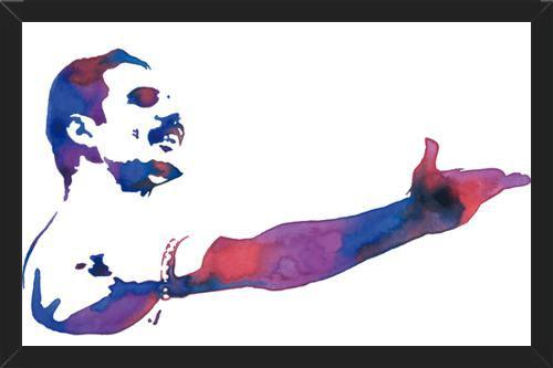 Cuadro Freddie Acuarela 2