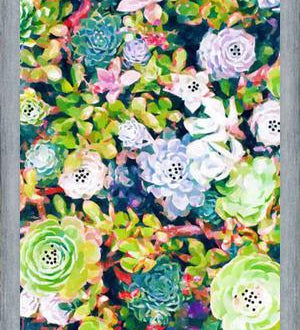 Cuadro Watercolor Succulents