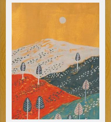Cuadro Landscape Yellow vibes