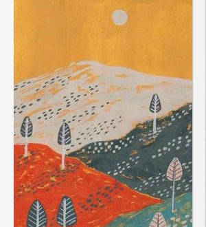 Cuadro Landscape Yellow vibes