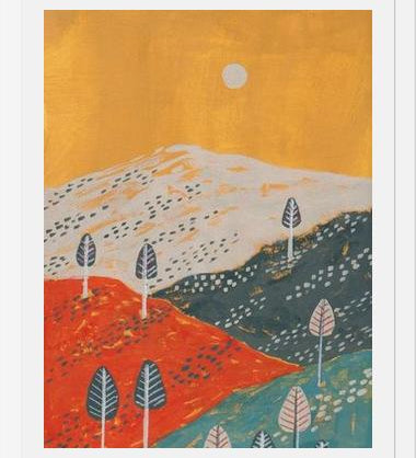 Cuadro Landscape Yellow vibes