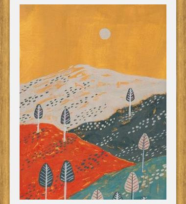 Cuadro Landscape Yellow vibes
