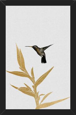 Cuadro Hummingbird and Flower II