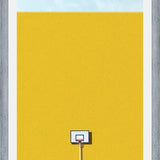 Cuadro Basquet amarillo