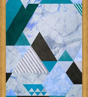 Cuadro Set of Triangles