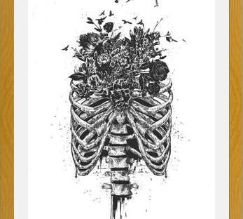 Cuadro New Life (b&w)