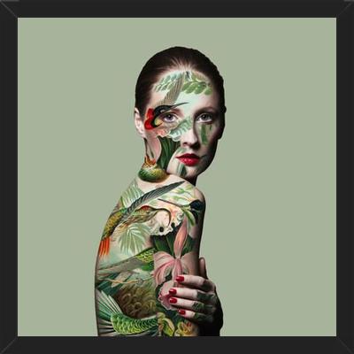 Cuadro Jungle tattoo
