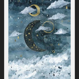 Cuadro Golden Moon