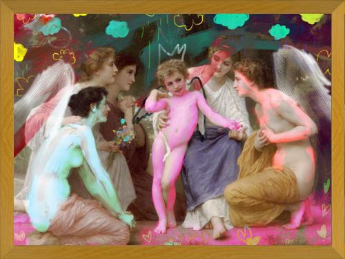 Cuadro Angel in Color