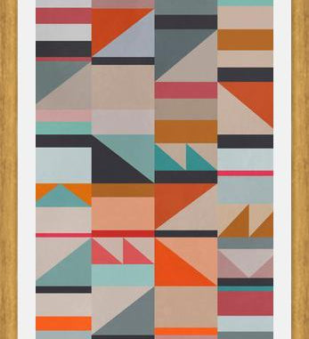 Cuadro Geometric Patterns II
