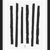 Cuadro Marble Sticks Black