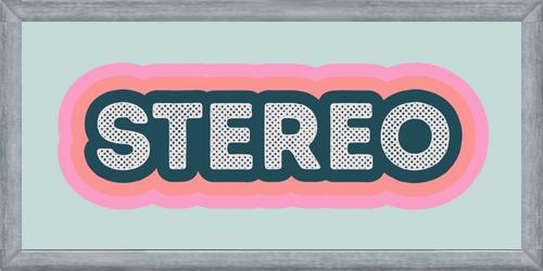 Cuadro Stereo Mint