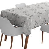 Mantel de Hule Winter floral grey