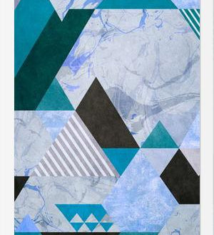 Cuadro Set of Triangles