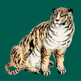 Canvas Tiger Emerald