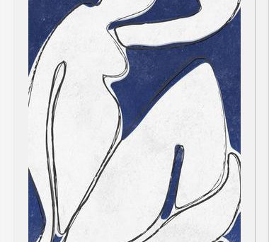 Cuadro Matisse in Blue