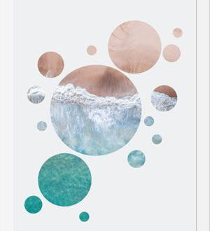 Cuadro Ocean Planets