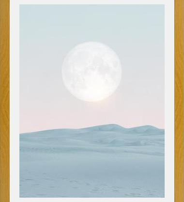 Cuadro Pastel desert II