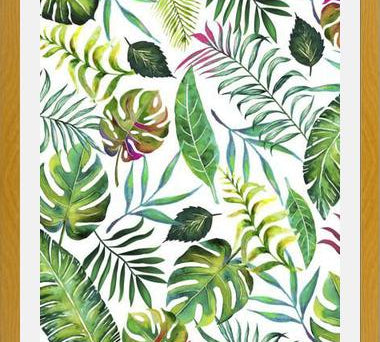 Cuadro Tropical Flora