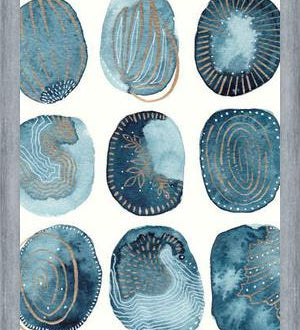 Cuadro Indigo watercolorInk 04