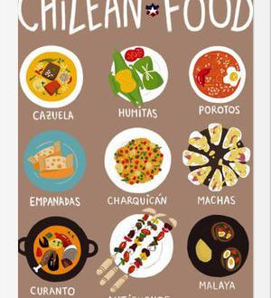 Cuadro Chilean Food