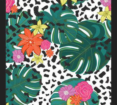 Cuadro Shining Leopard Detailed Colorful Happy