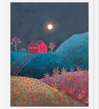 Cuadro Midnight landscape III