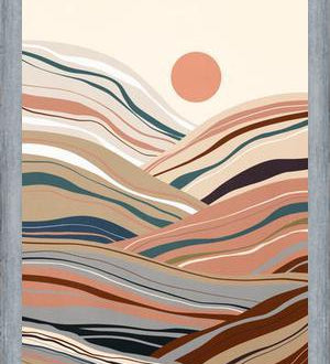 Cuadro Mineral inspired landscapes 1