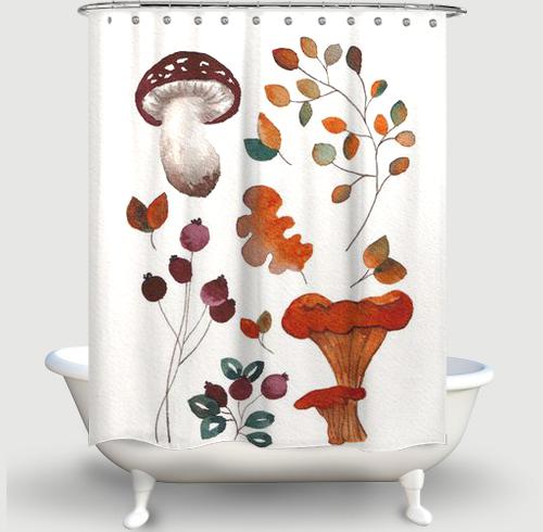 Cortina de Baño Autumn Vibes