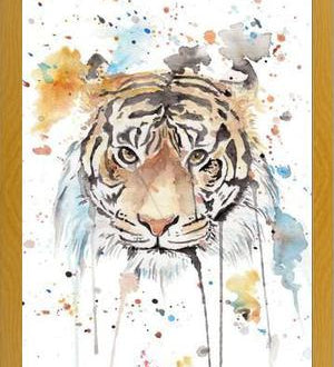 Cuadro Retrato de un Tigre
