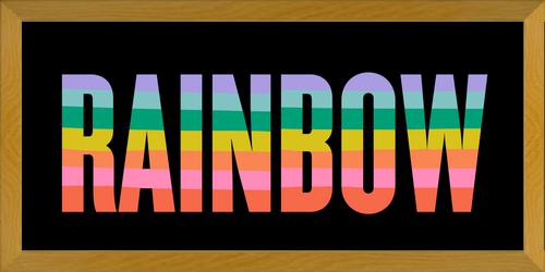 Cuadro Rainbow