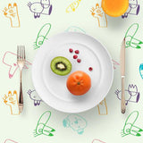Mantel de Hule Animals