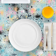 Mantel de Hule Ink splatter dust