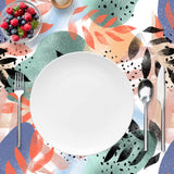 Mantel de Hule Abstract Tropical